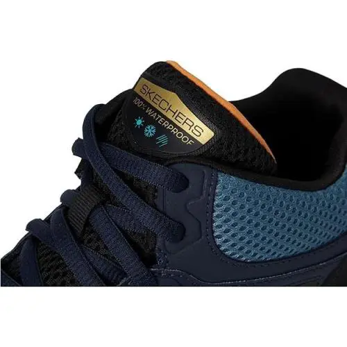 Skechers shoes - Skechers D`lux Walker 2.0 Grailo - 232953 - Blue/Orange 2