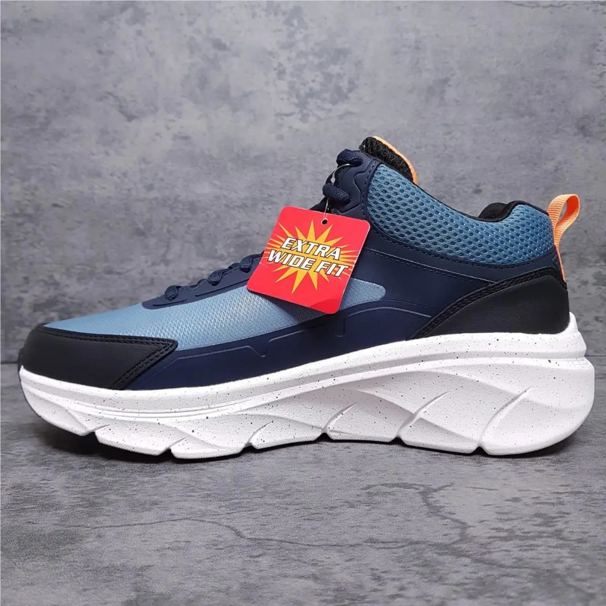 Skechers shoes - Skechers D`lux Walker 2.0 Grailo - 232953 - Blue/Orange 5