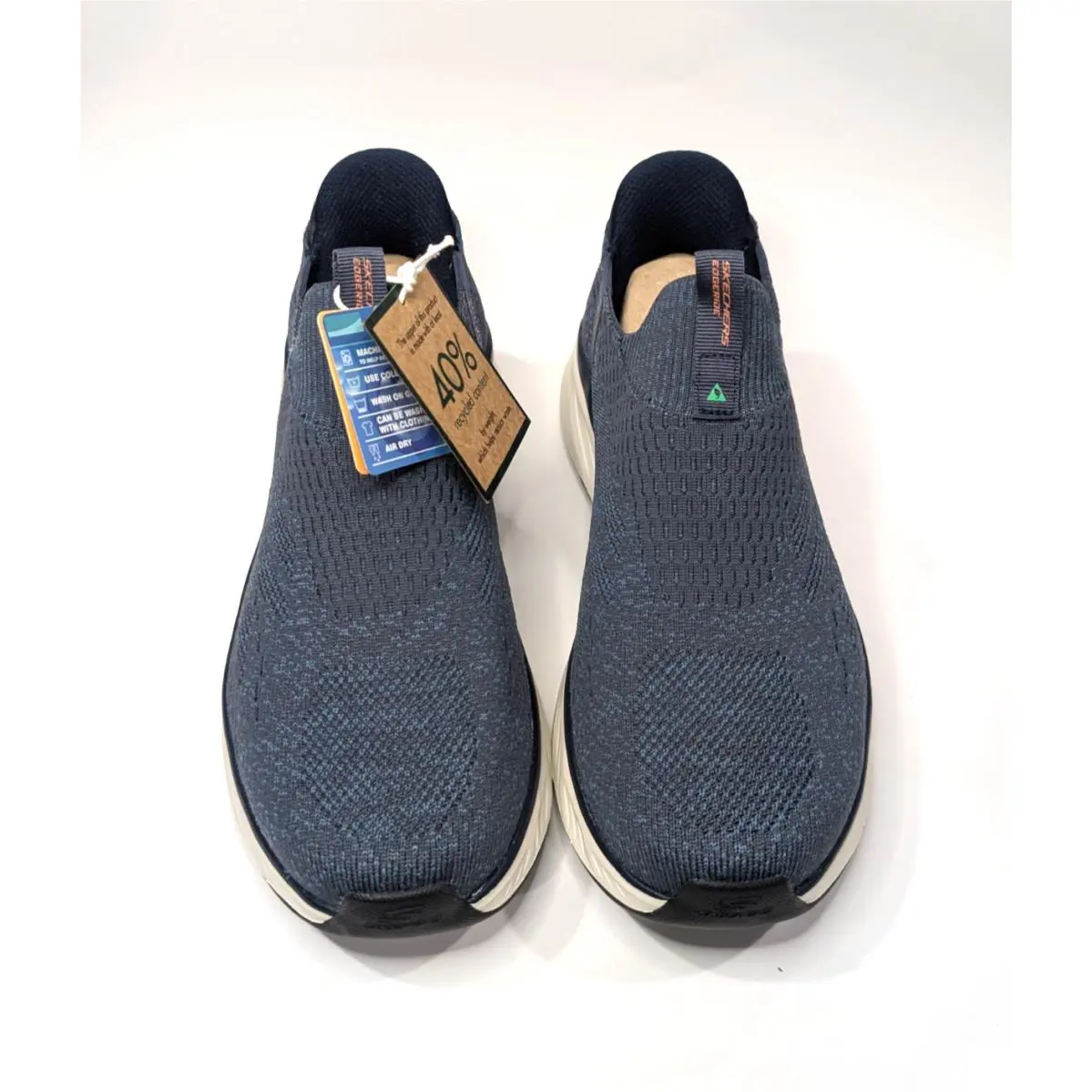 Skechers shoes - Skechers Edgeride Commissioner - Edgeride Commissioner - 232839 232839WW - Navy/Orange 1