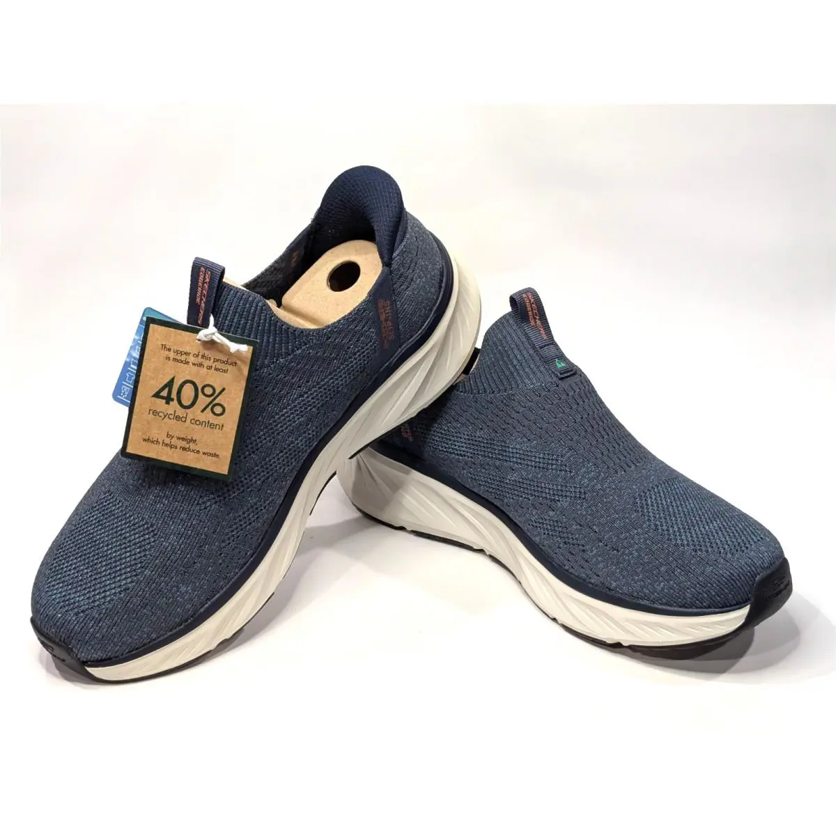 Skechers shoes - Skechers Edgeride Commissioner - Edgeride Commissioner - 232839 232839WW - Navy/Orange 9