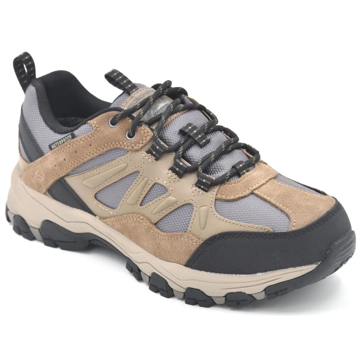 Skechers Men`s Selmen - Enago Waterproof Sneakers 66275 Tan - Brown