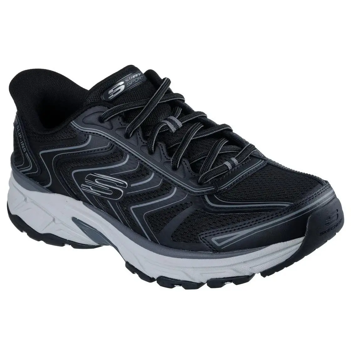 Skechers shoes - Skechers Slip-ins Stamina Sport - Stamina Sport - 233150 BKCC - Black /Charcoal 4