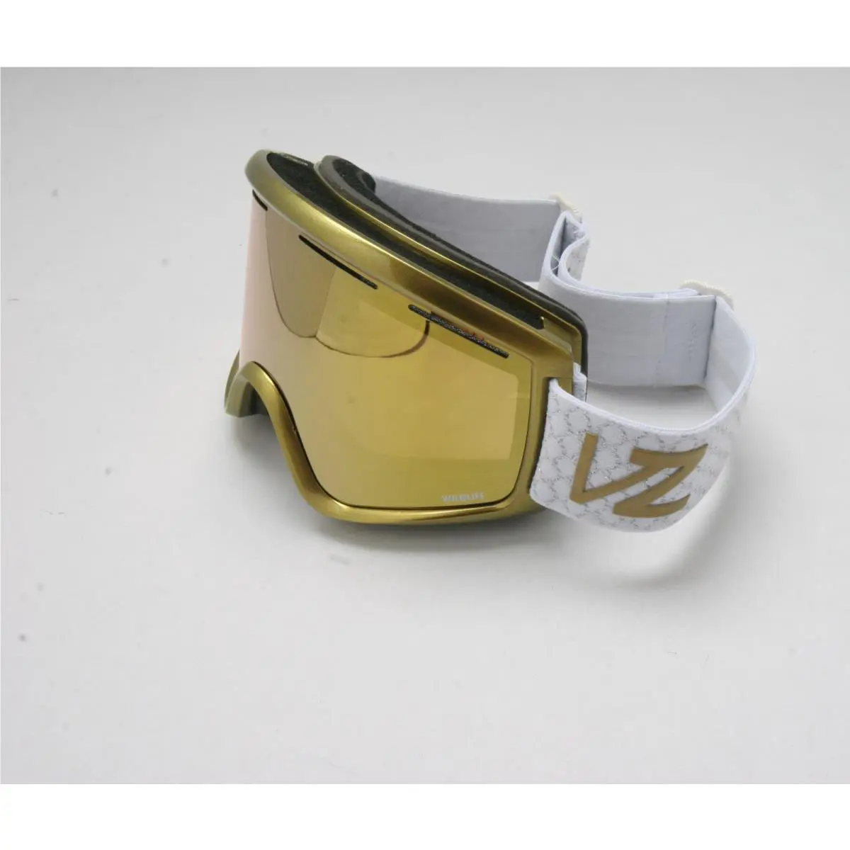 Vonzipper Cleaver Snow Goggles Lobster-white Gold / Wildlife Brown Chrome Wbc