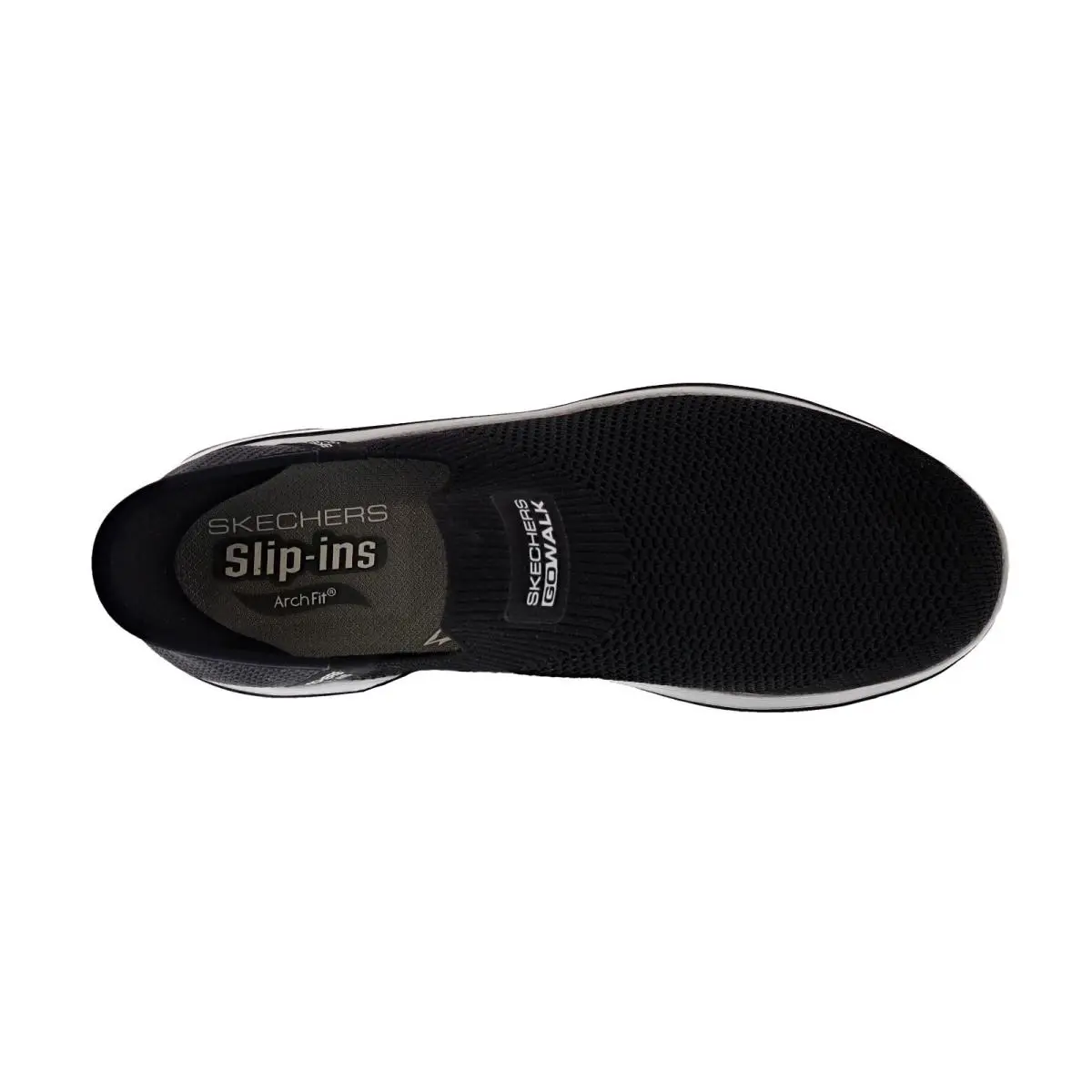 Skechers shoes - Slip-ins: GO WALK Arch Fit 2.0 - BLACK / GREY 4