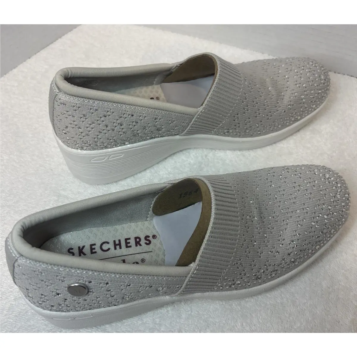 Skechers shoes - Pier-Lite - 158705/LGSL - Light Grey/Silver (UPC: 196989076218) 5