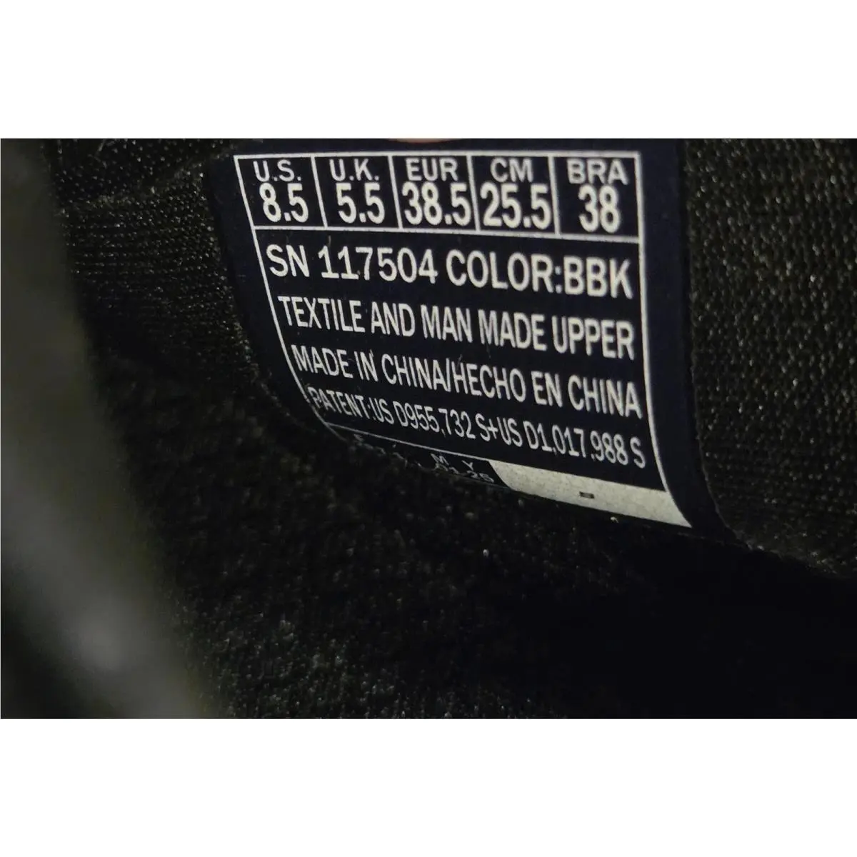 Skechers shoes - 117504 - 117504 - Black (UPC: 197627216430) 5