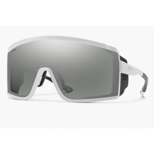 Pursuit Sunglasses - Chromapop Lenses White/PlatinumMirrorChromaPop by Smith Optics