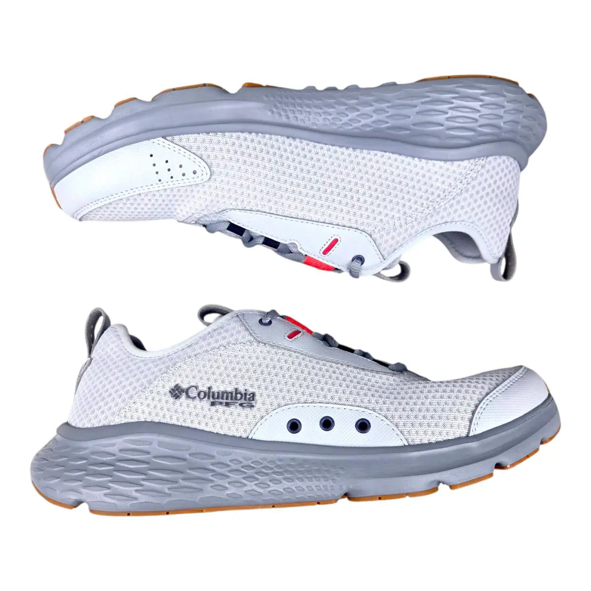 Columbia shoes - Columbia Performance Fishing Gear Cast Back - White, Gray 3