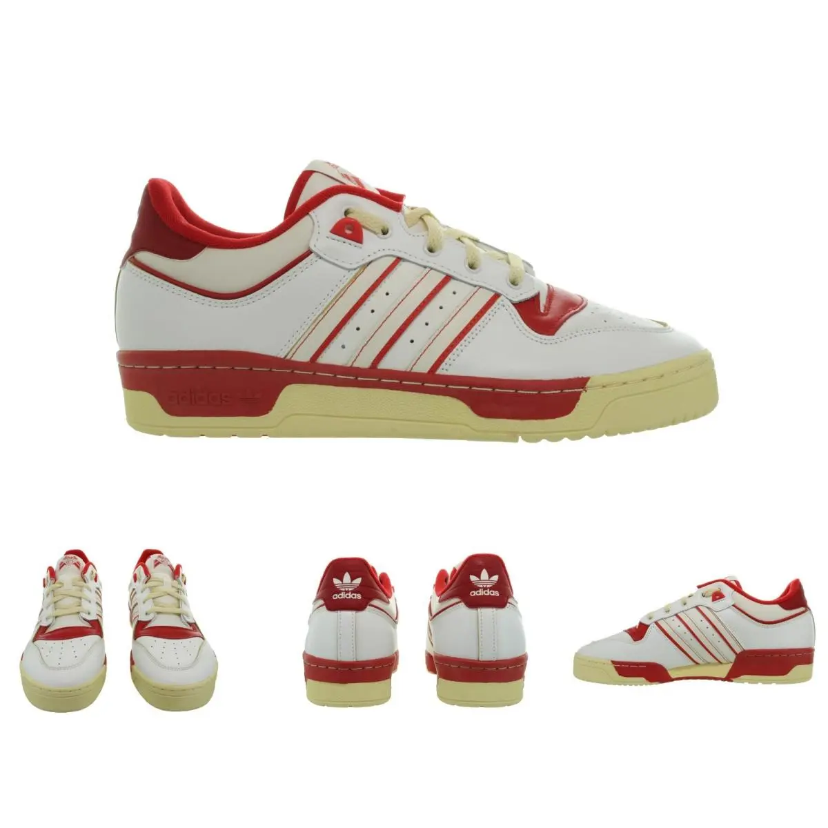 Adidas shoes - Adidas Originals Rivalry Low 86 - GZ2557 - Cloud White, Team Power Red, Off White 4