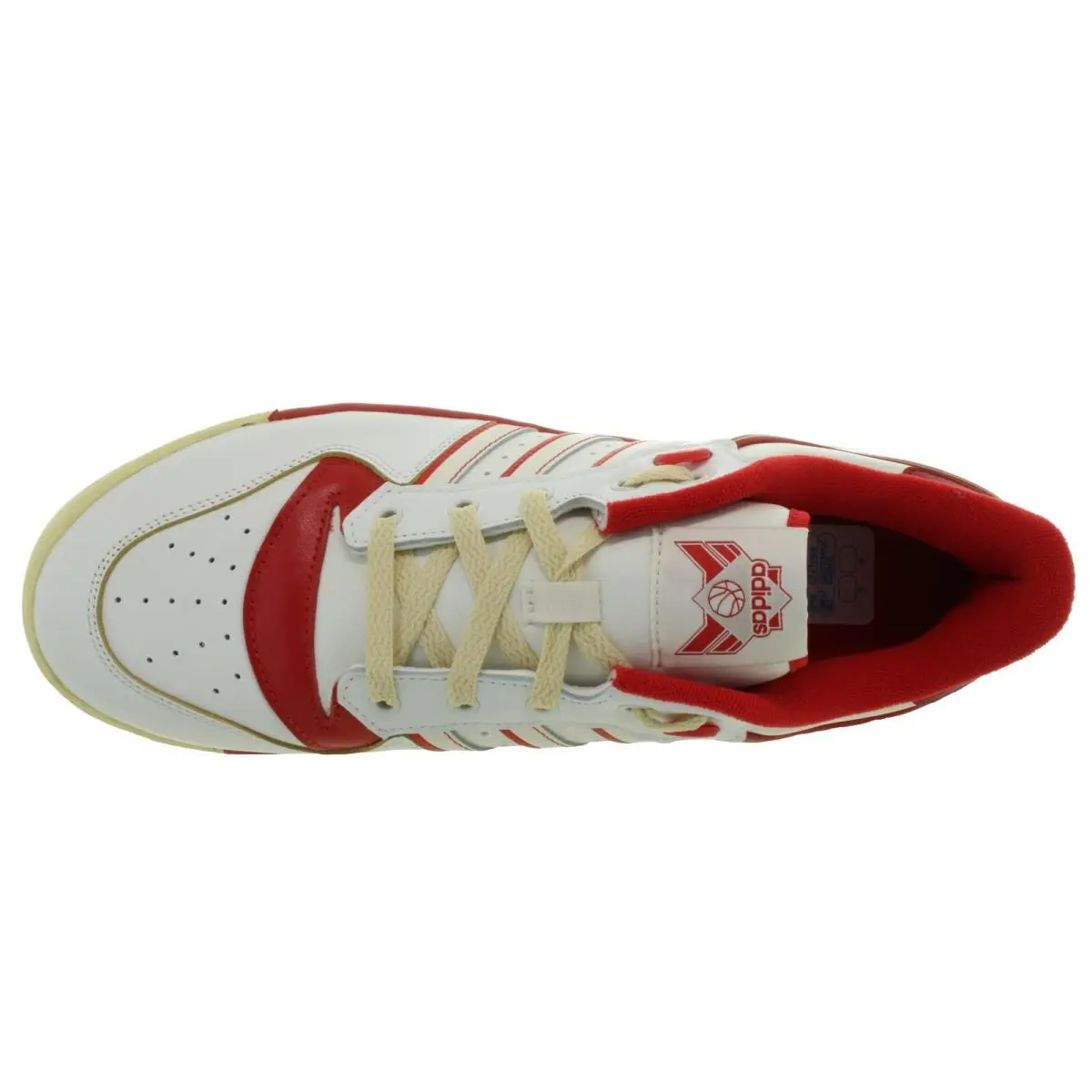 Adidas shoes - Adidas Originals Rivalry Low 86 - GZ2557 - Cloud White, Team Power Red, Off White 6