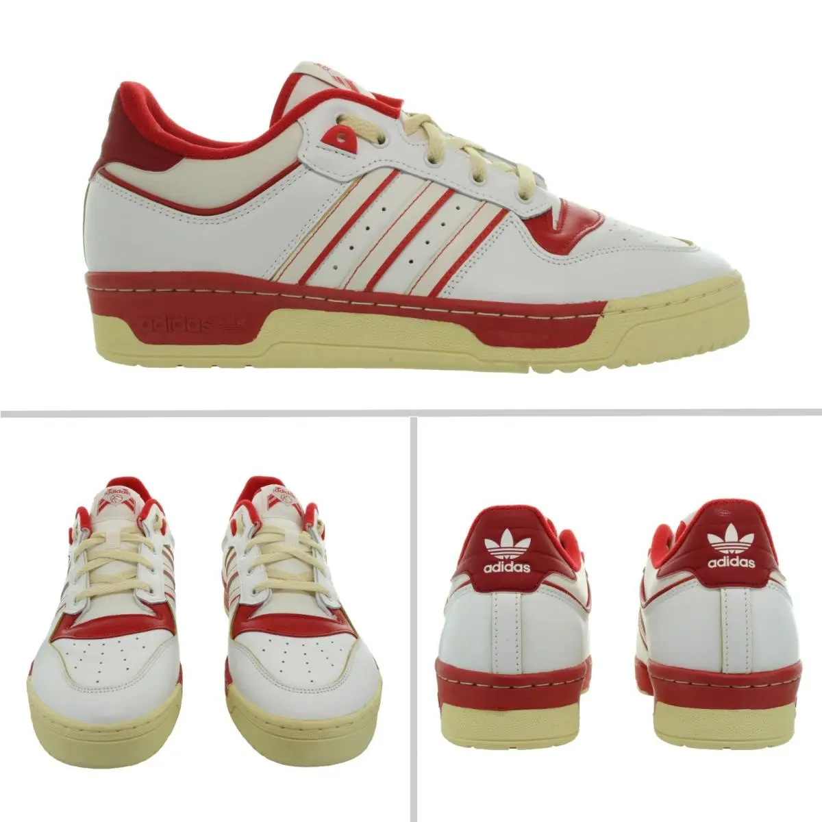 Adidas shoes - Adidas Originals Rivalry Low 86 - GZ2557 - Cloud White, Team Power Red, Off White 11
