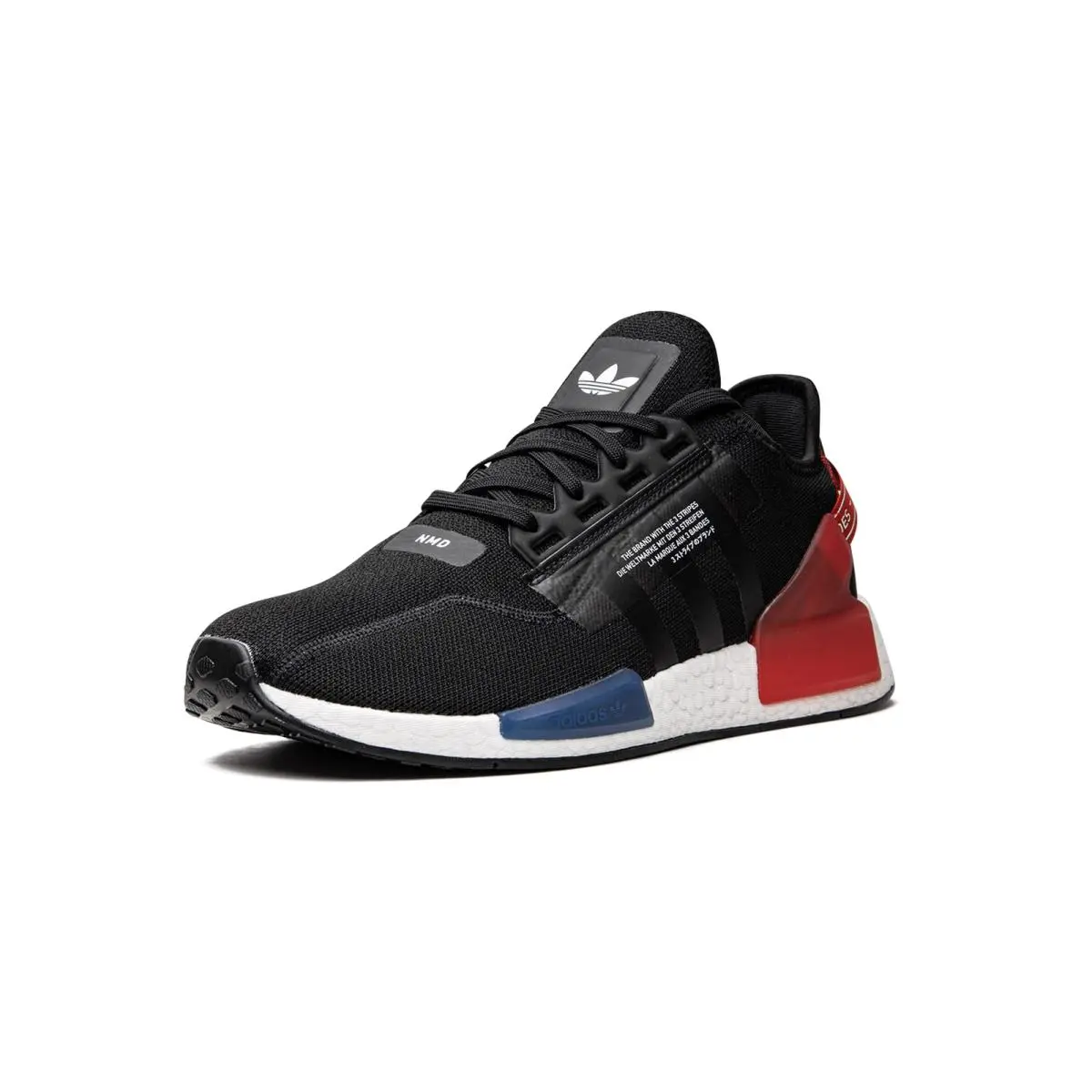 Adidas shoes - NMD_R1 V2 - GY6162_690 - Black/Black/White 2