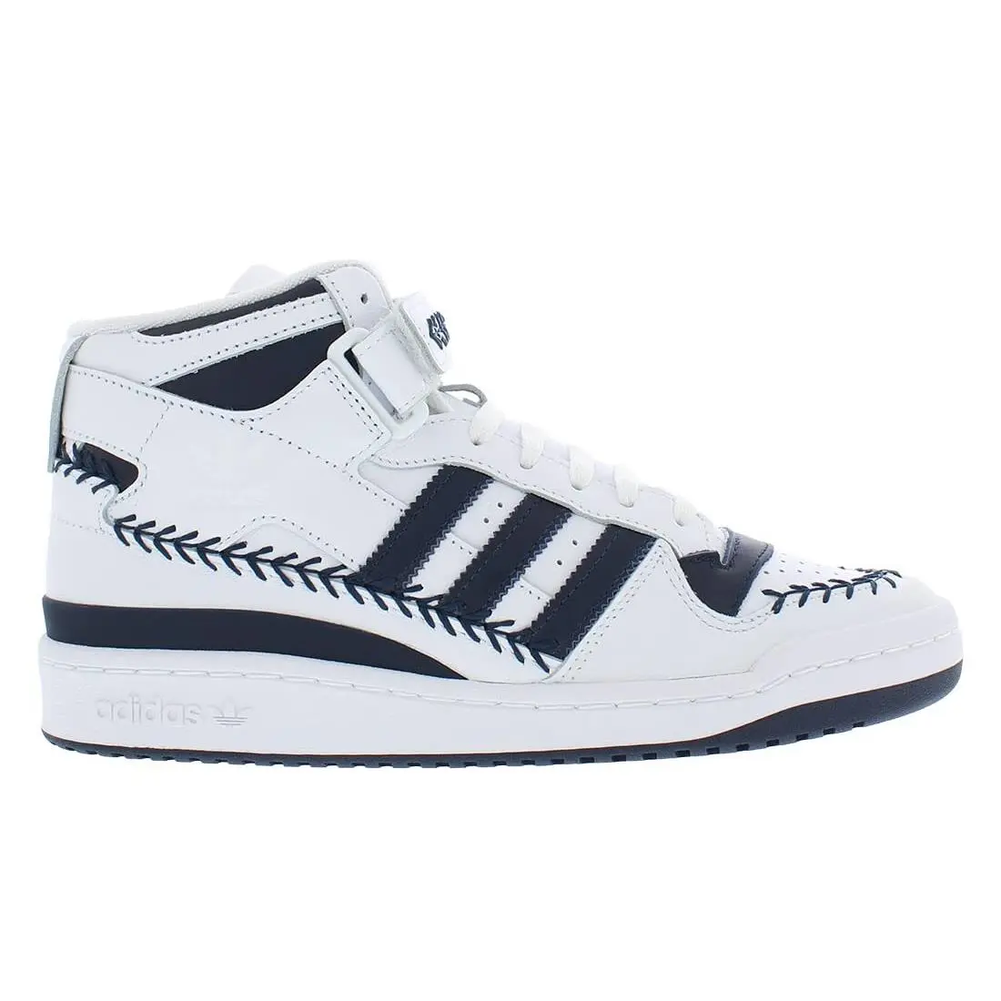 Adidas shoes - Forum Mid - Forum Mid - GY3814_630 - Cloud White/Collegiate Navy/Cloud Wh 6