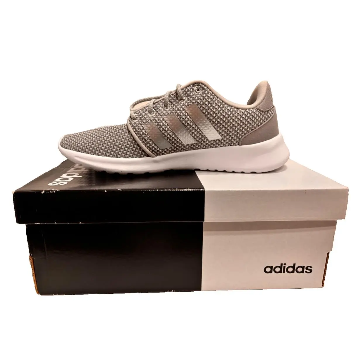 Adidas shoes - adidas QT Racer - Racer - EE5012 - LIGHT GRANITE/SILVER 12