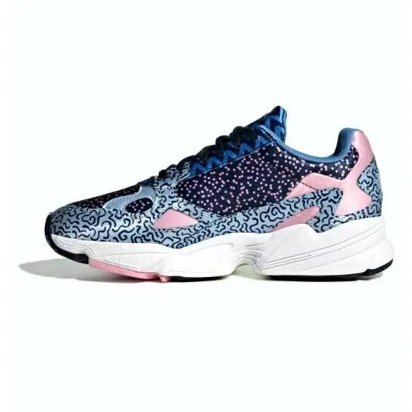 Adidas shoes - adidas Falcon W - Falcon - ollegiate Navy / Glow Blue / True Pink 3
