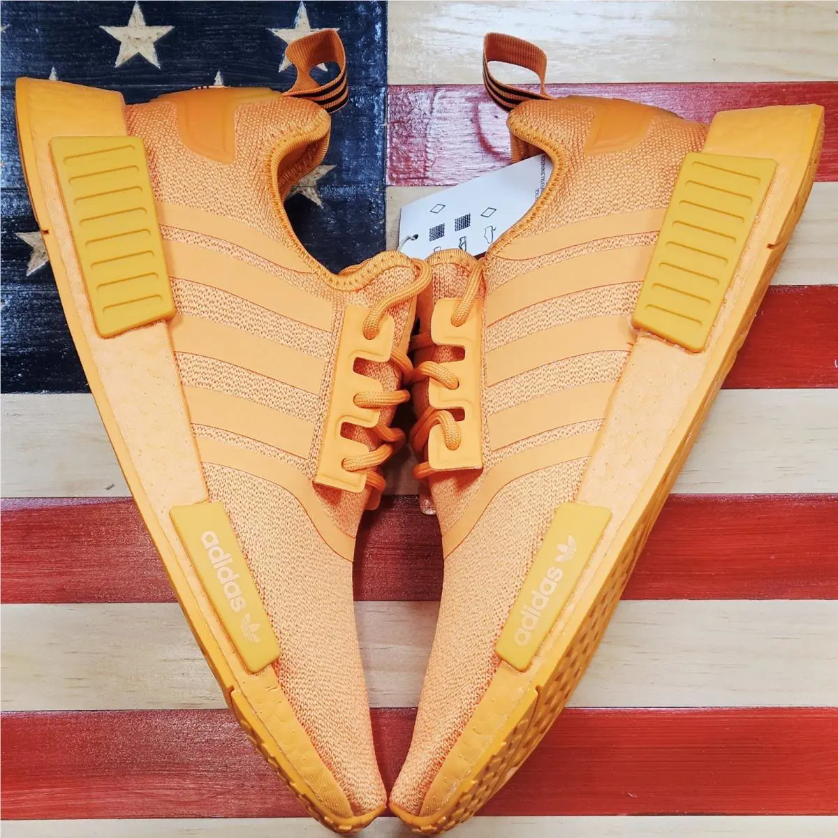 Adidas shoes - adidas NMD R1 - NMD - GV9439 - Orange, Manufacturer: Bright-Orange/Bright-Orange/Core-Black/White 13