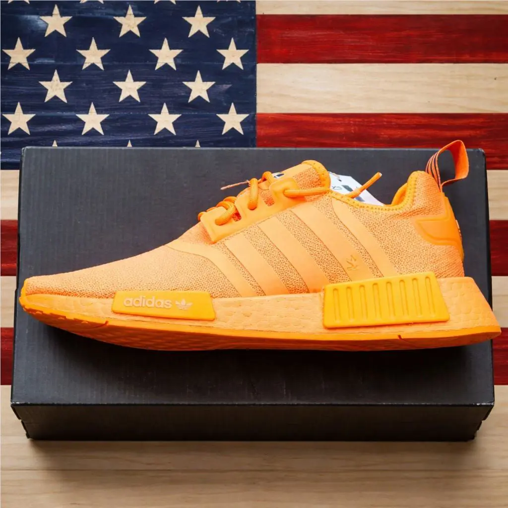 Adidas shoes - adidas NMD R1 - NMD - GV9439 - Orange, Manufacturer: Bright-Orange/Bright-Orange/Core-Black/White 0