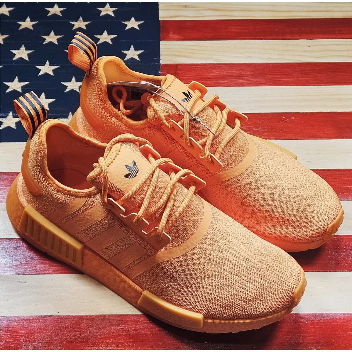 Adidas shoes - adidas NMD R1 - NMD - GV9439 - Orange, Manufacturer: Bright-Orange/Bright-Orange/Core-Black/White 20
