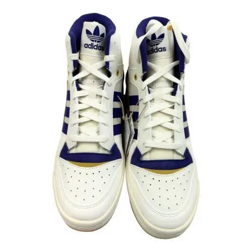 Adidas shoes - Forum Exhibit Mid 2 - Forum Exhibit Mid - GX4119 - White/Purple/Gold 3