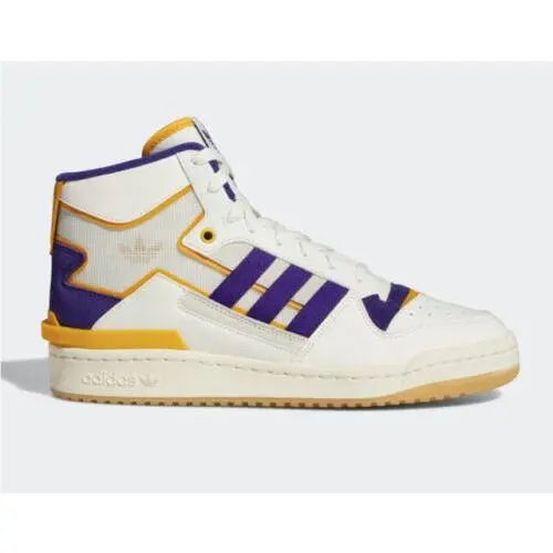 Adidas shoes - Forum Exhibit Mid 2 - Forum Exhibit Mid - GX4119 - White/Purple/Gold 10