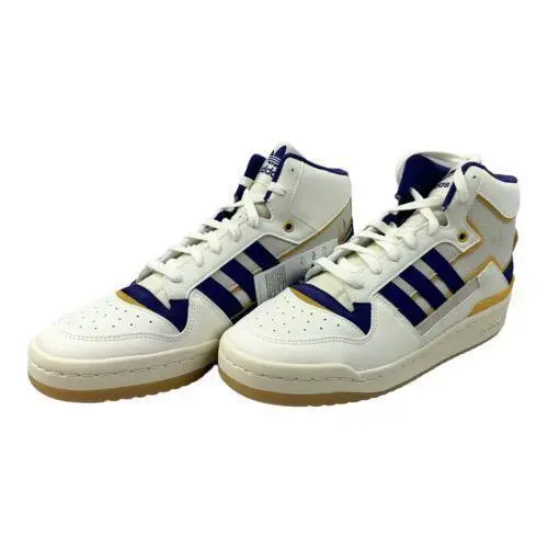 Adidas shoes - Forum Exhibit Mid 2 - Forum Exhibit Mid - GX4119 - White/Purple/Gold 6