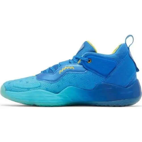 Adidas shoes - DON Issue 3 - DON Issue - GW3951 - Blue / Yellow / Bright Cyan 3