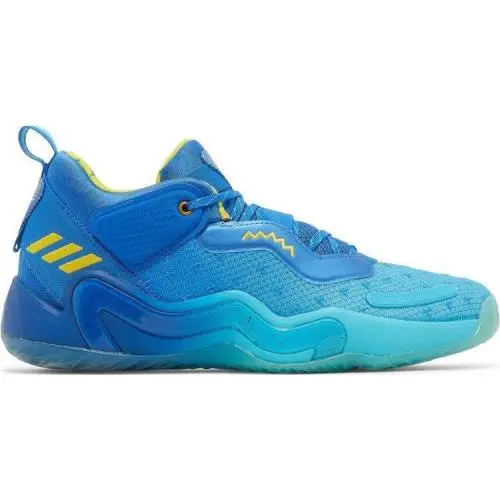 Adidas shoes - DON Issue 3 - DON Issue - GW3951 - Blue / Yellow / Bright Cyan 6