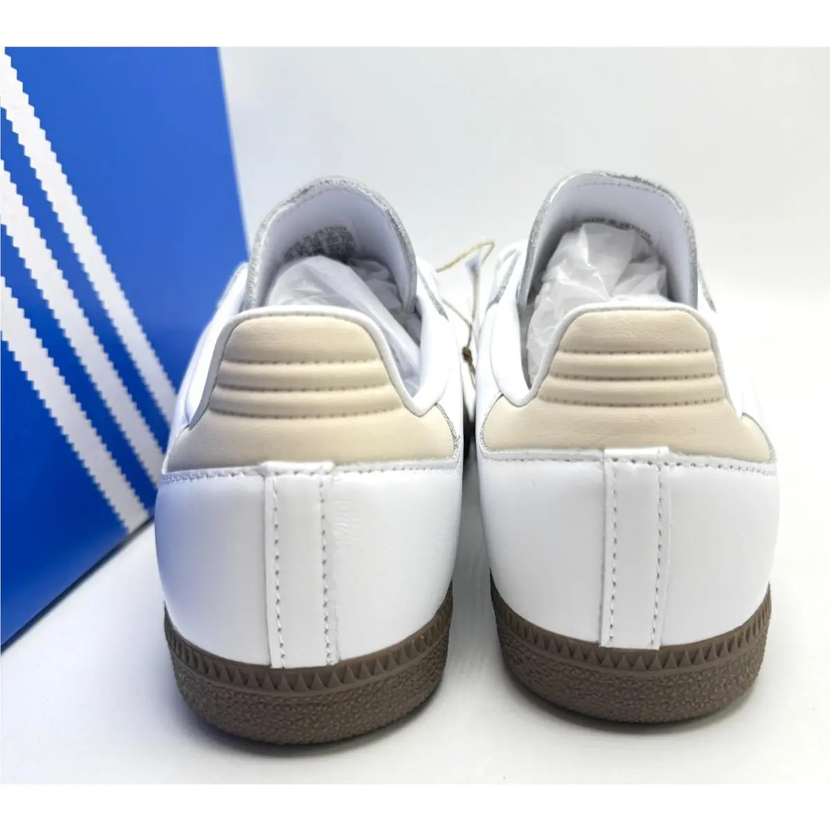 Adidas shoes - adidas Samba - Samba - JR0909 - Cloud White/Lucid Blue/Gum 3