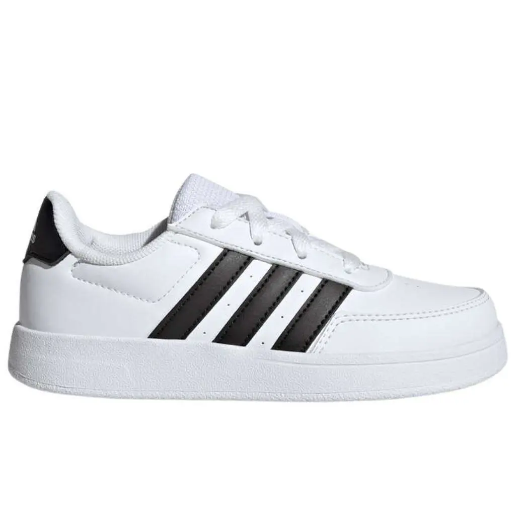 Kids Adidas Breaknet 2.0 Tennis Shoes HP8956 Color White/black