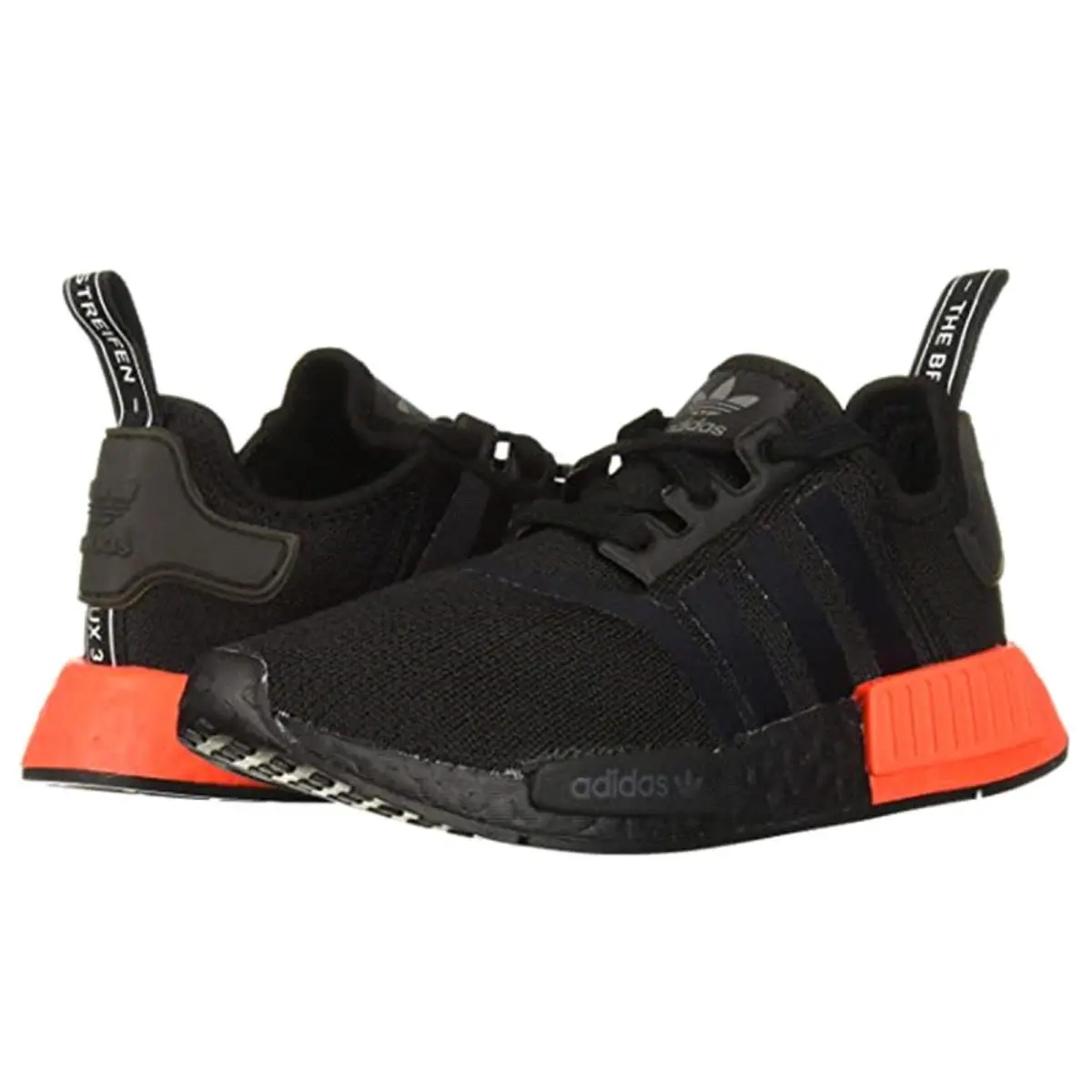 Adidas shoes - adidas NMD_R1 - Black/Solar Red 5