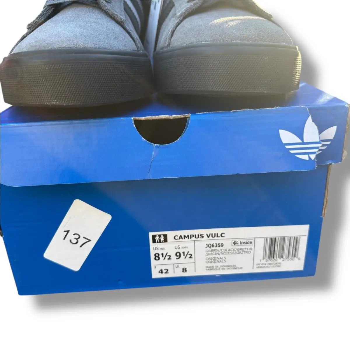 Adidas shoes - adidas Campus - Campus - JQ6359 - Gray 2