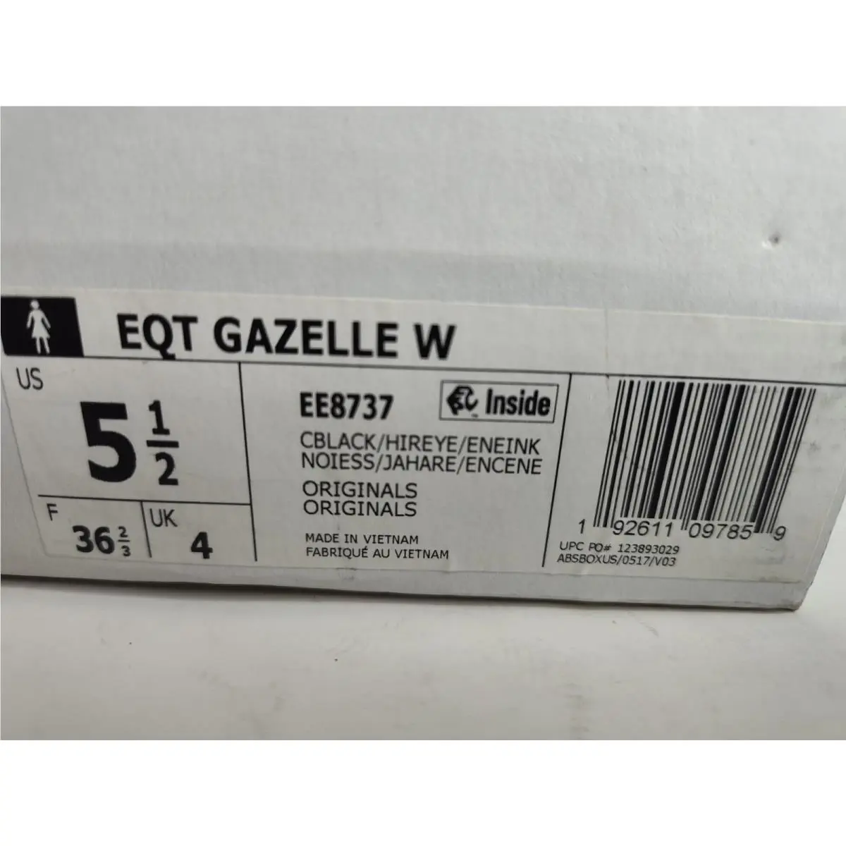 Adidas shoes - adidas EQT Gazelle - EQT Gazelle - EE8737 - Black (UPC: 192611097859) 5