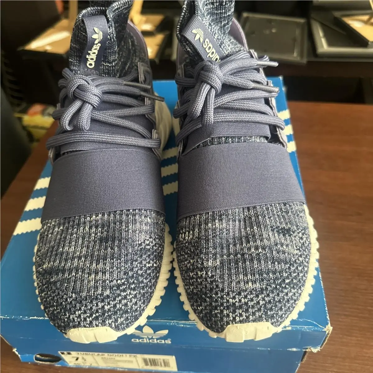 Tubular Doom PK Purple BB2393 Basketball Mesh Men’s Shoes Size 8 by Adidas