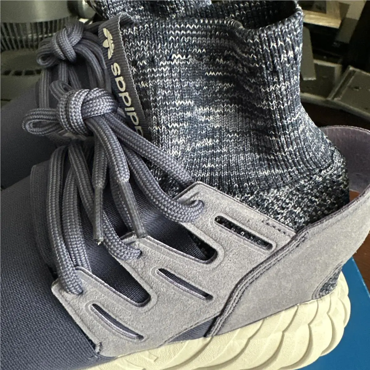 Adidas shoes - adidas Tubular Doom - Tubular Doom - BB2393 - Blue 0