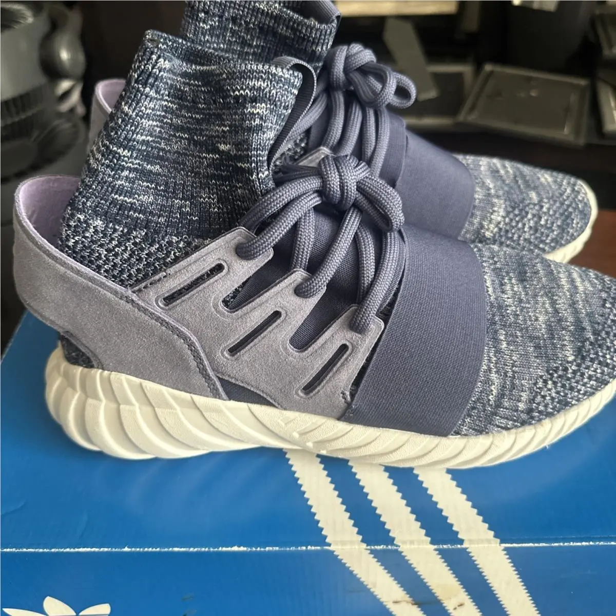 Adidas shoes - adidas Tubular Doom - Tubular Doom - BB2393 - Blue 3