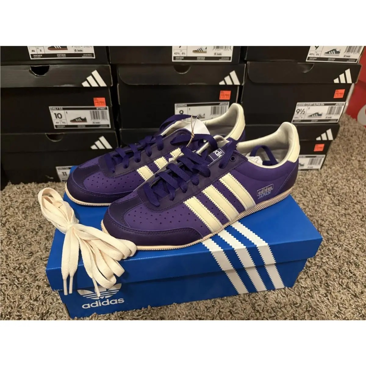 Adidas shoes - JS0252 - JS0252 - Collegiate Purple 4