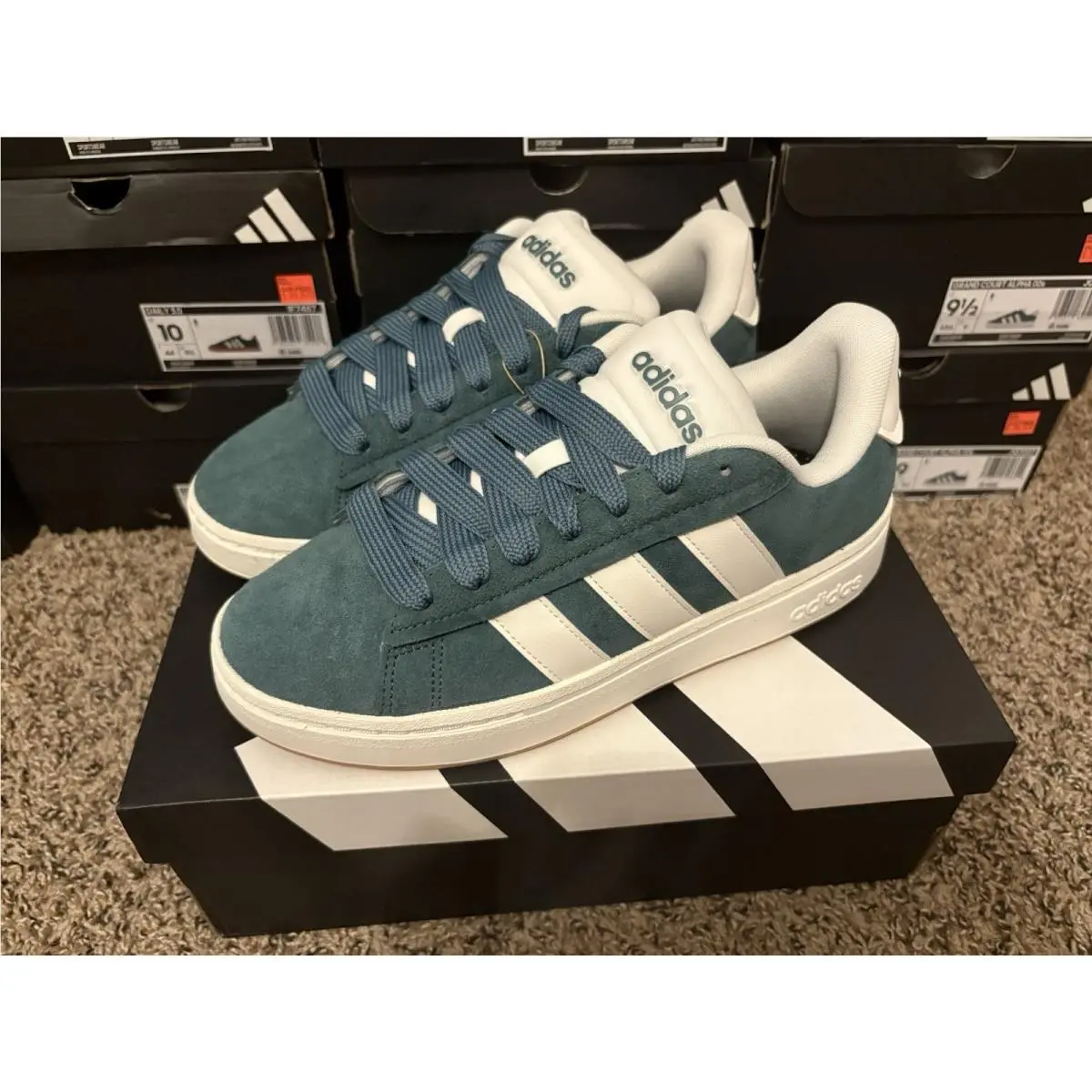 Adidas shoes - adidas Grand Court - Grand Court - JQ3007 - Green 4