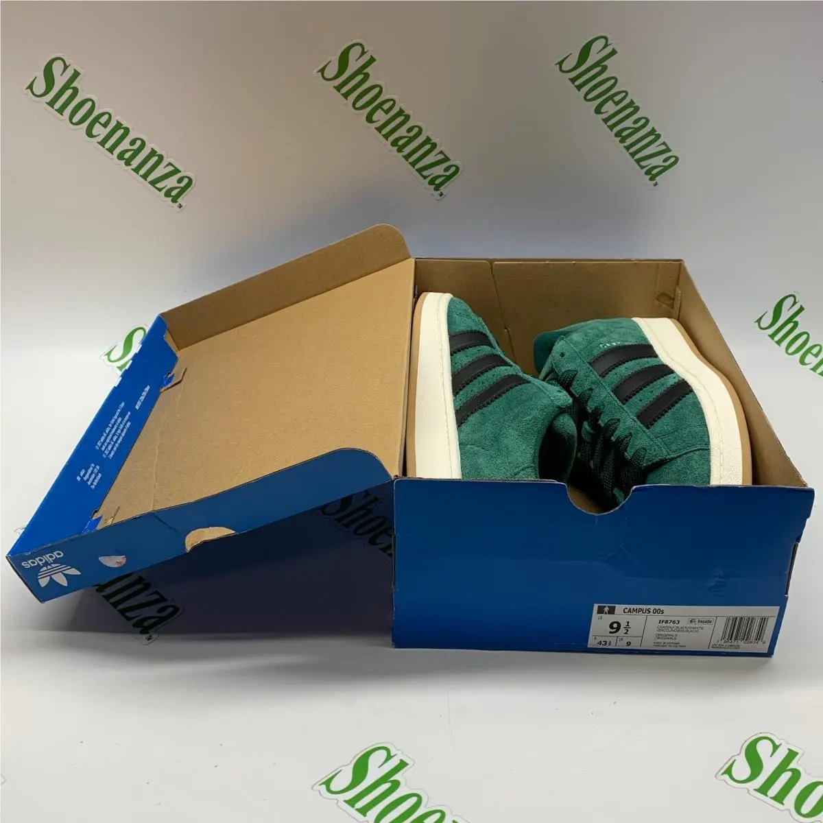 Adidas shoes - adidas Campus 00s - Campus - IF8763 - Collegiate Green Black White Gum 6