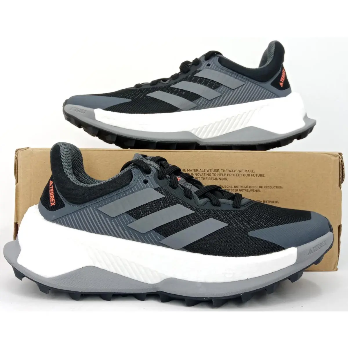 Adidas shoes - adidas Terrex Soulstride Ultra - Terrex Soulstride Ultra - IE8456 - Black (UPC: 196472318382) 9