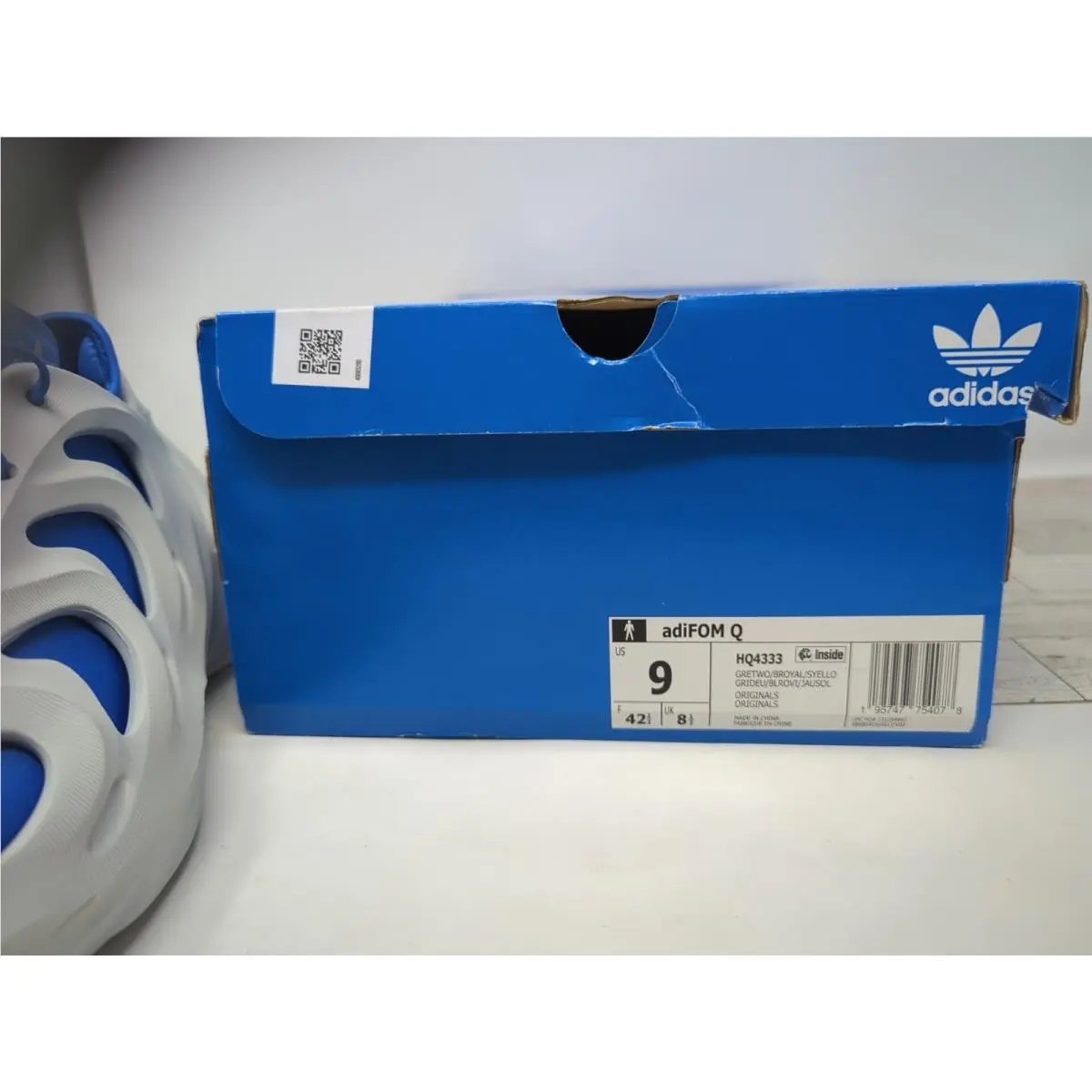 Adidas shoes - adidas AdiFOM Q - AdiFOM - HQ4333 - Gray 14