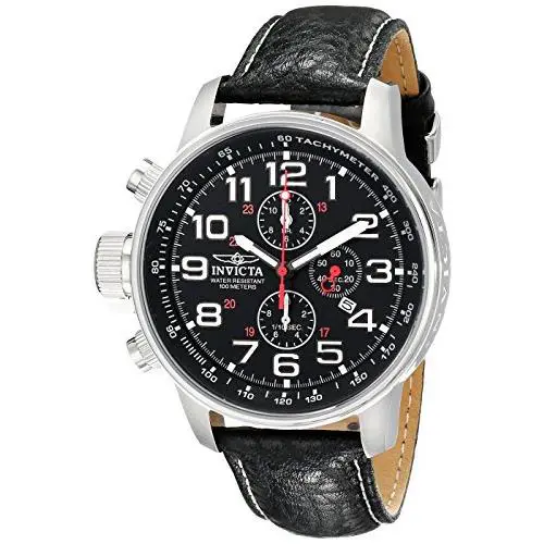 Invicta Lefty Terra Military Chronograph Black Dial Men`s Watch 2770