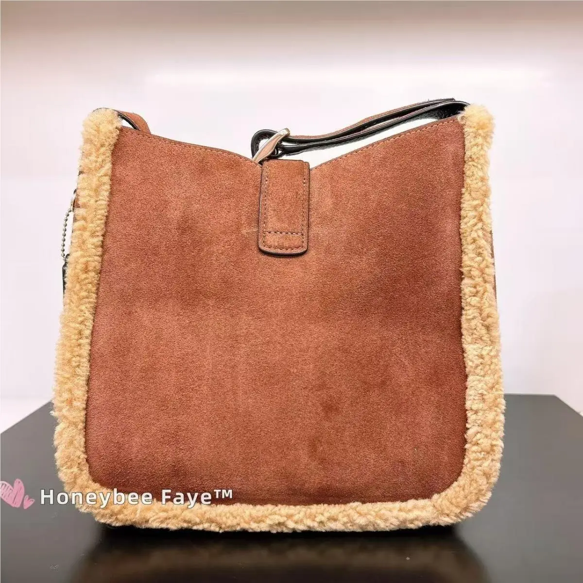 Coach  bag  - Coach Hadley - Hadley - CCC87 - CCG43 Gold/Sienna, Exterior: cow printed haircalf/Im/Cow Multi