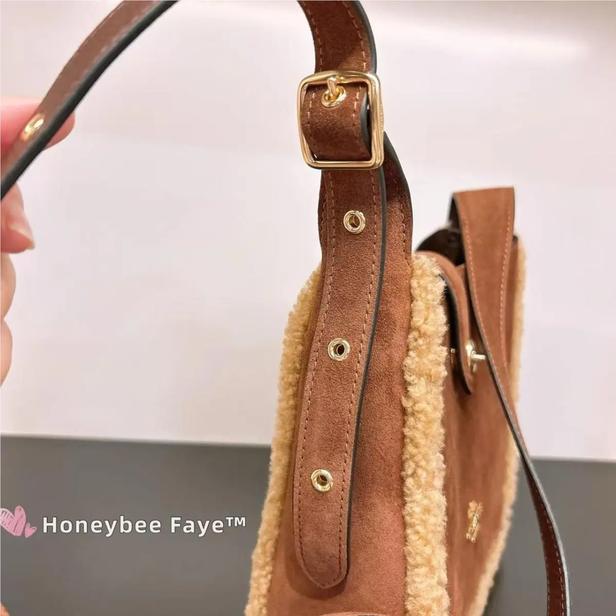 Coach  bag  - Coach Hadley - Hadley - CDC41 Vintage Brown Multi - Exterior: cow printed haircalf/Im/Cow Multi
