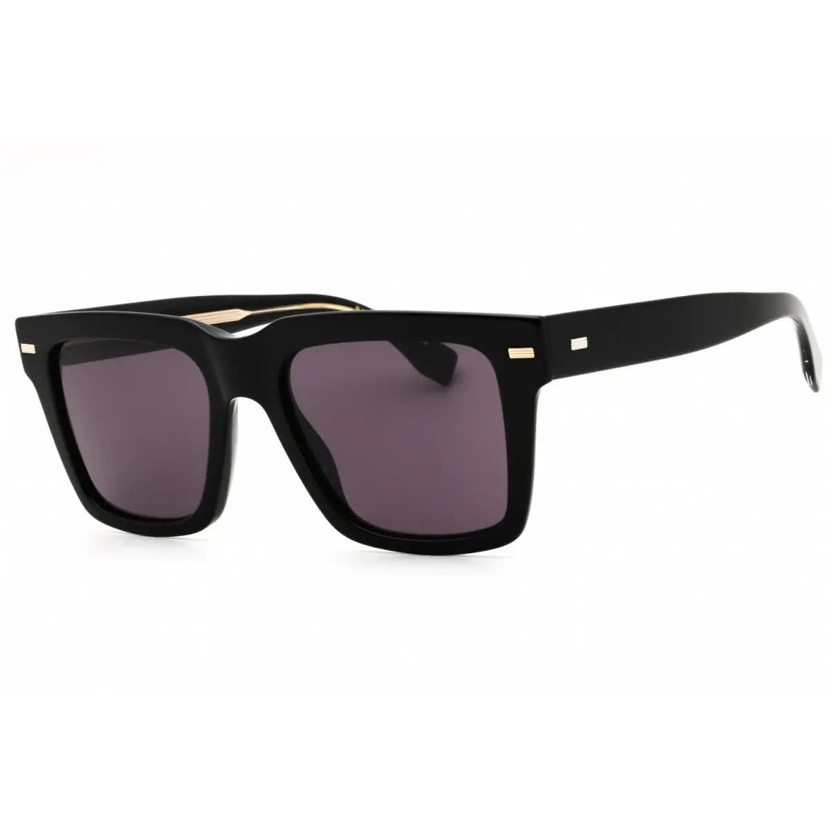 Hugo Boss 1442/S 0807 IR Sunglasses Black Frame Dark Grey Lenses 53mm