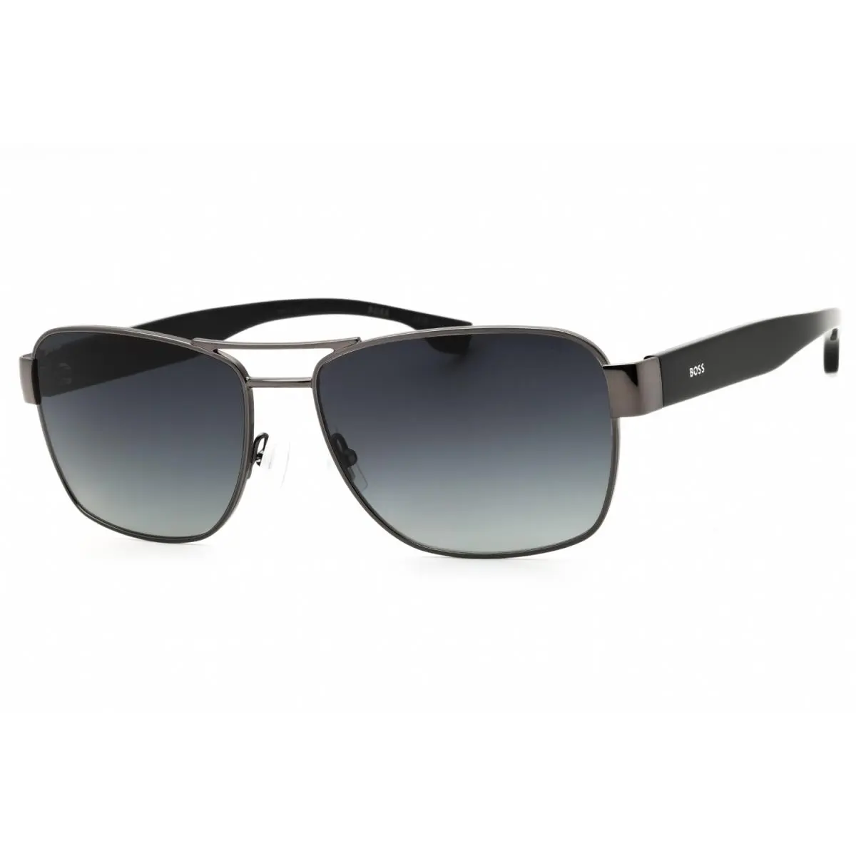 Hugo Boss 1441/O/S Ans WJ Sunglasses Ruthenium Frame Gray Polarised Lens 60mm
