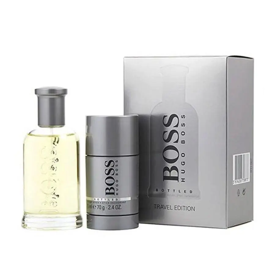 Hugo Boss Bottled 6 2 Pc Set: 3.3oz Edt + 2.4oz Deo Stick Men