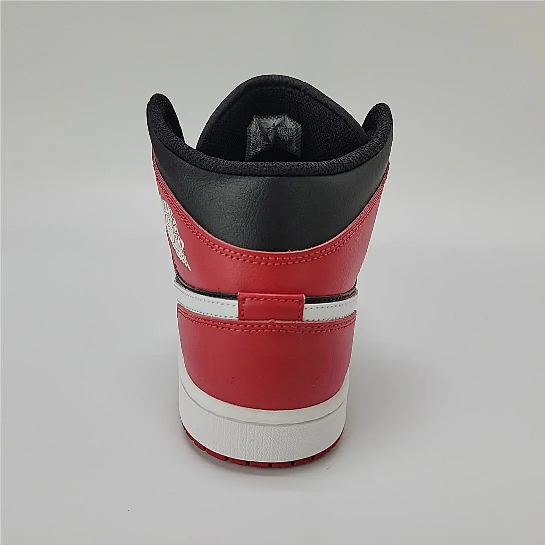 Nike shoes - Nike Air Jordan 1 Mid - DQ8426-061 - Black/Gym Red/White 10
