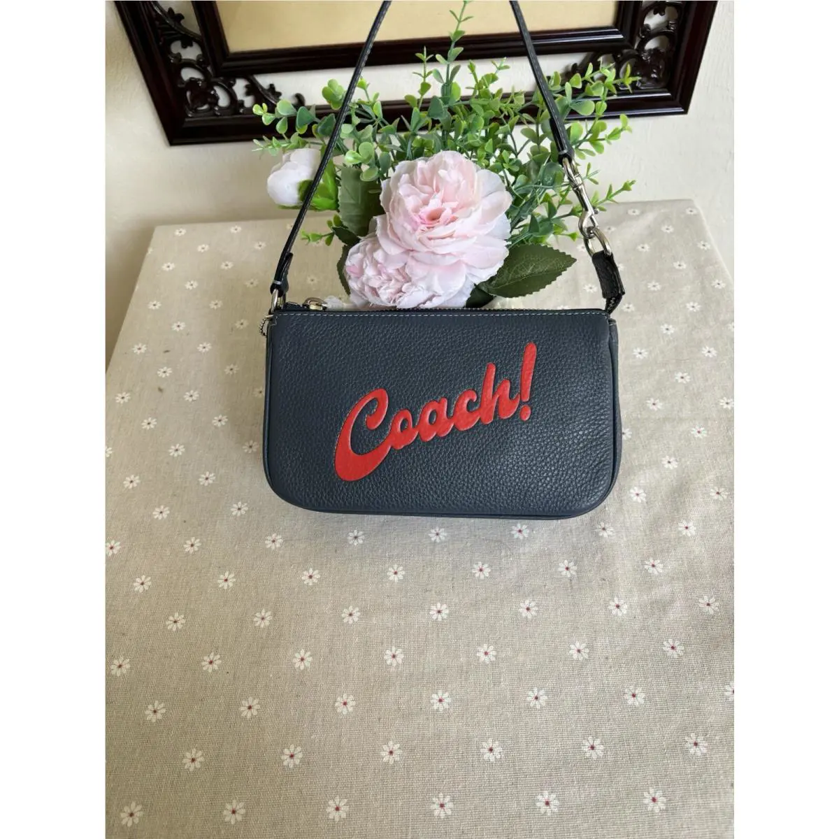 Coach Nolita 19 with Coach Graphic Denim Color
