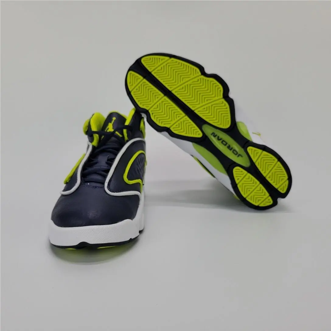 Nike shoes - Jordan OG - CW0907-400 - College Navy/White/Venom Green 5