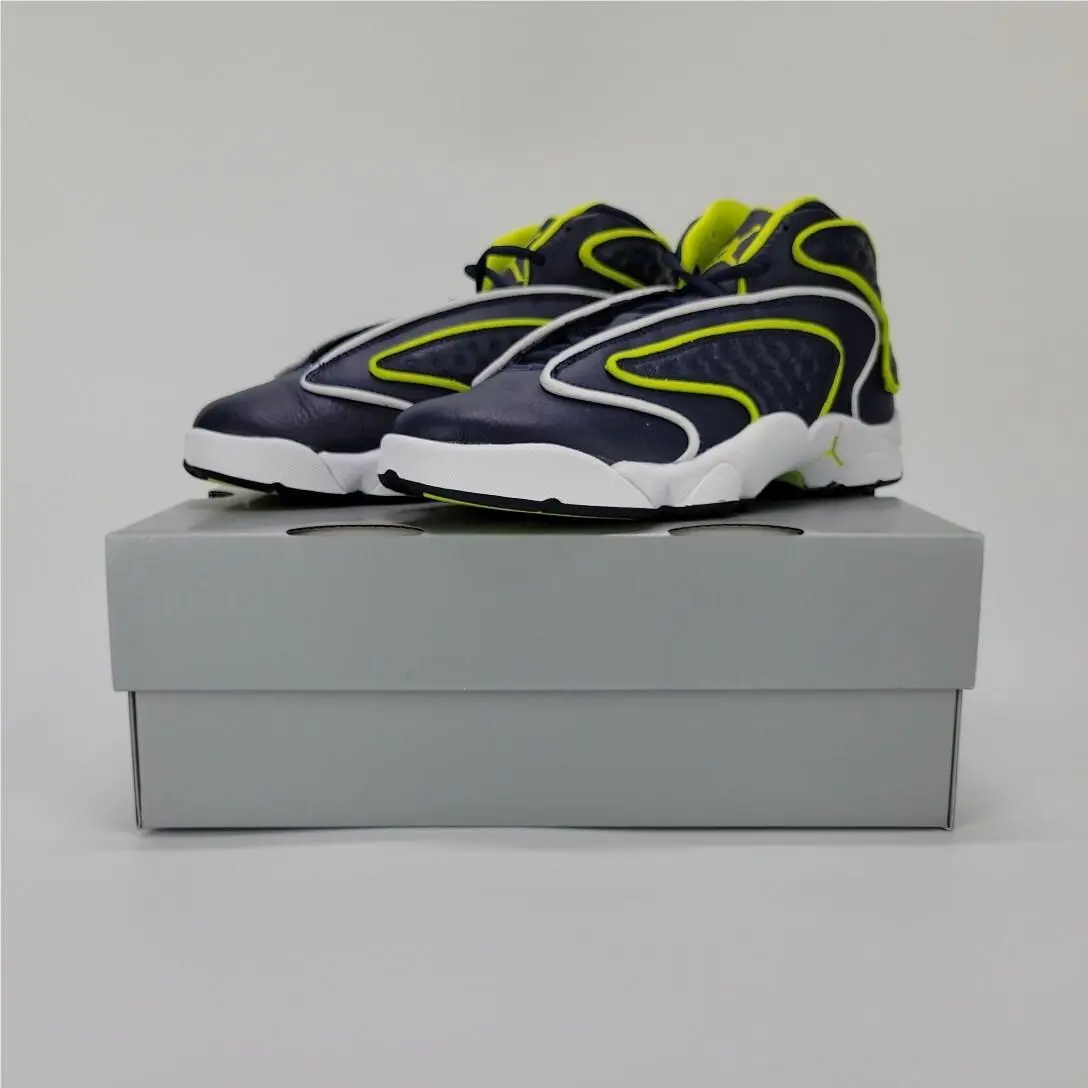 Nike shoes - Jordan OG - CW0907-400 - College Navy/White/Venom Green 7